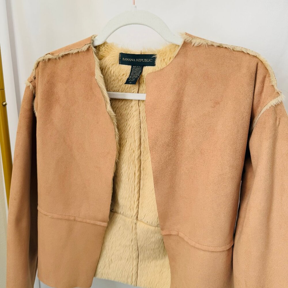 Vintage Suede Banana Republic Women's XS Jacket!